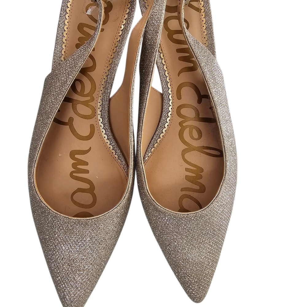 Sam Edelman Glittering Gold Heels